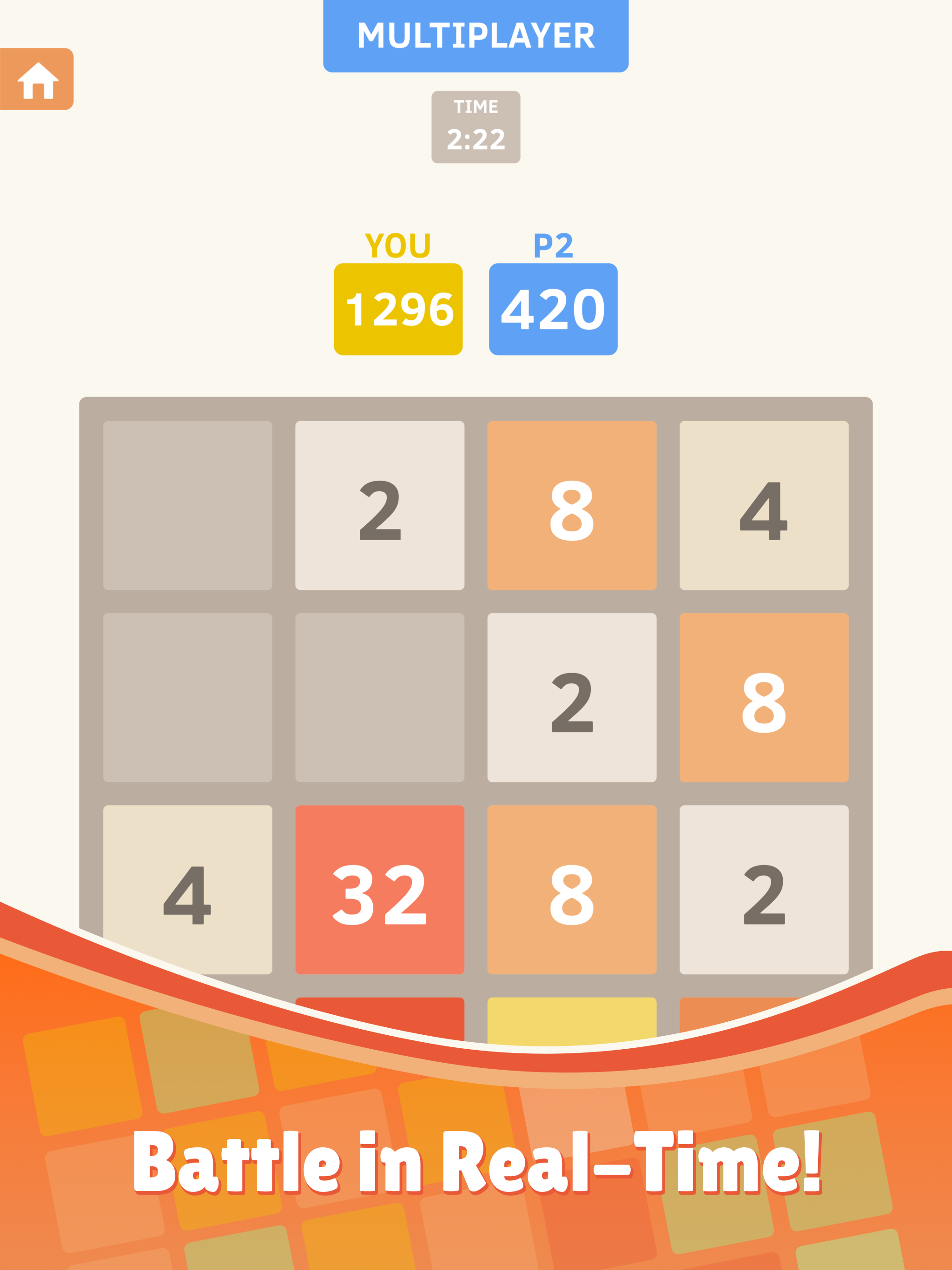 2048 遊戲截圖