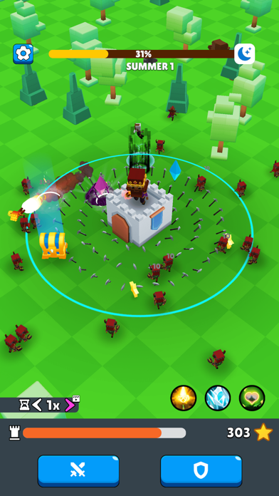 Heavenly Warrior 게임 스크린샷