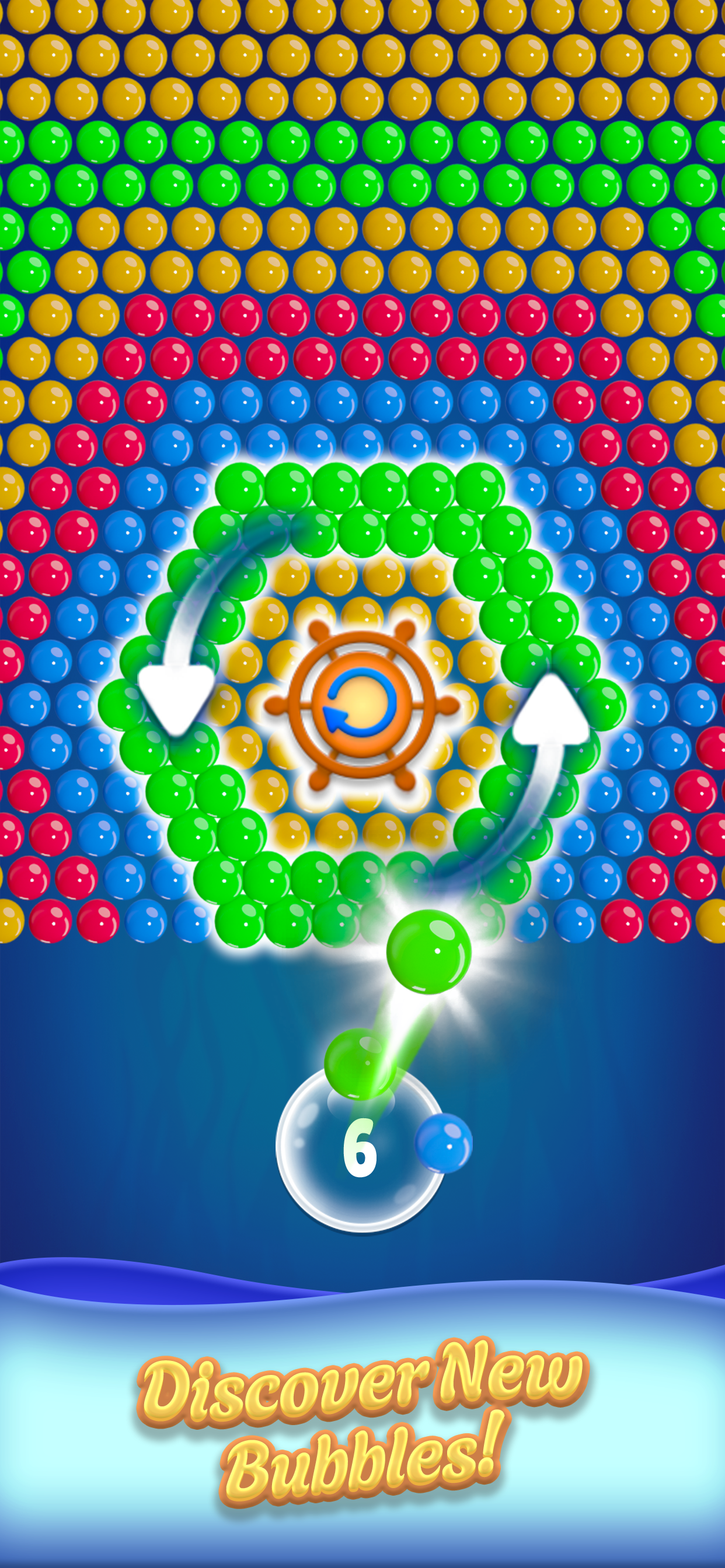 Bubble Paradise Game Screenshot