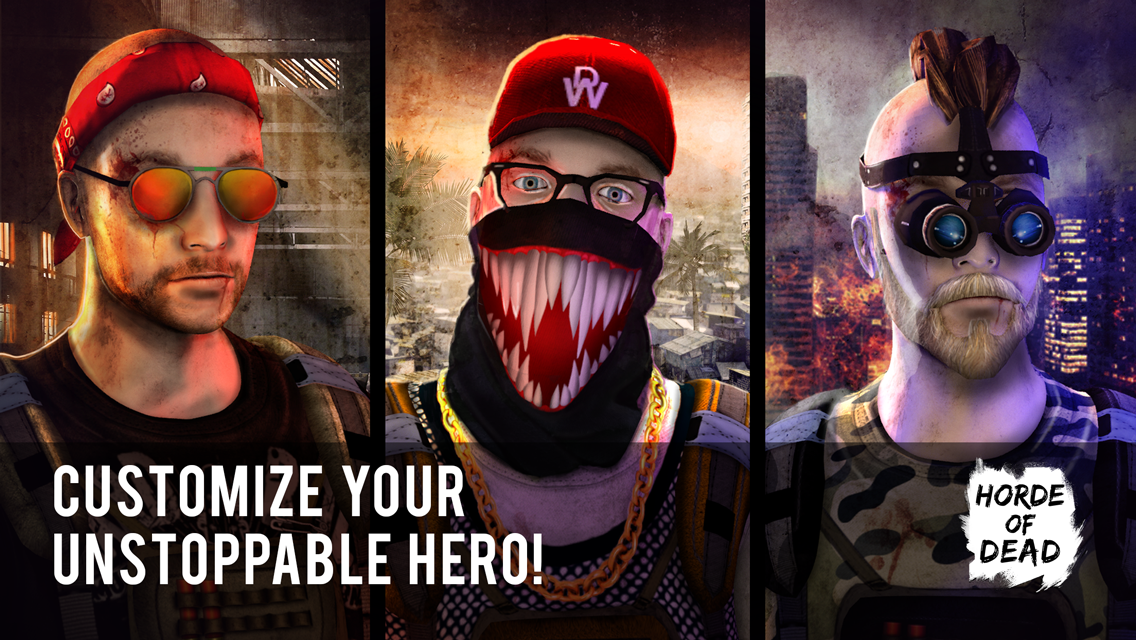 Horde of Dead: Zombie Plague ゲームのスクリーンショット