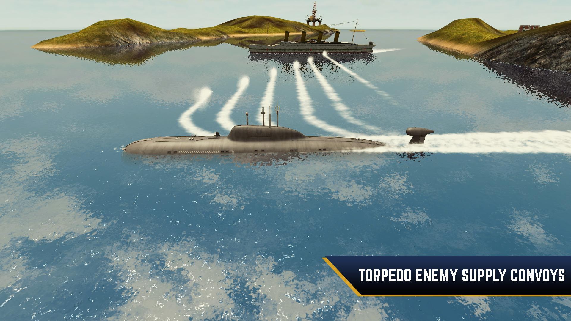 Enemy Waters : Submarine and W Game Screenshot