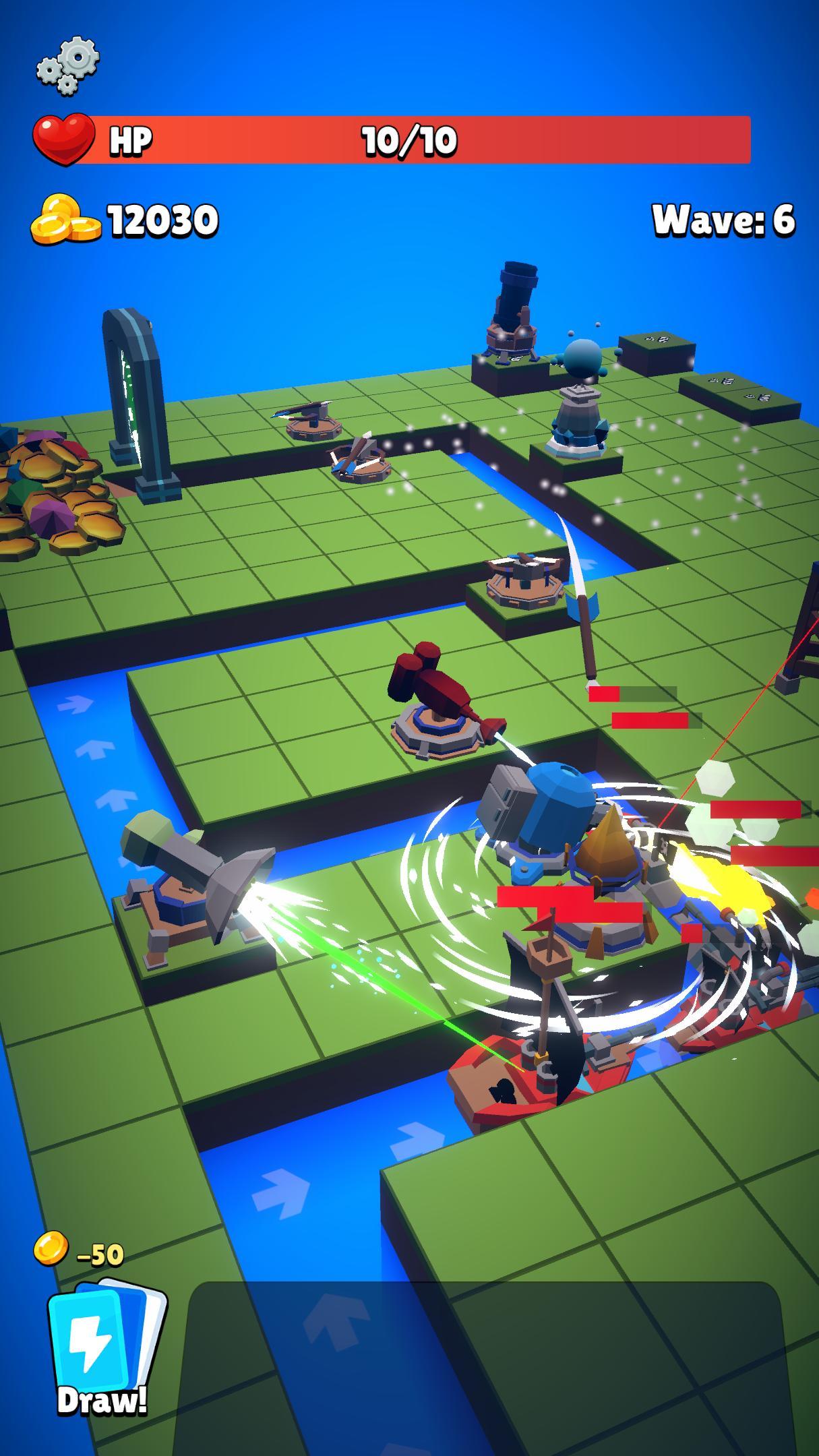 Screenshot of Endless Island TowerDefense-TD