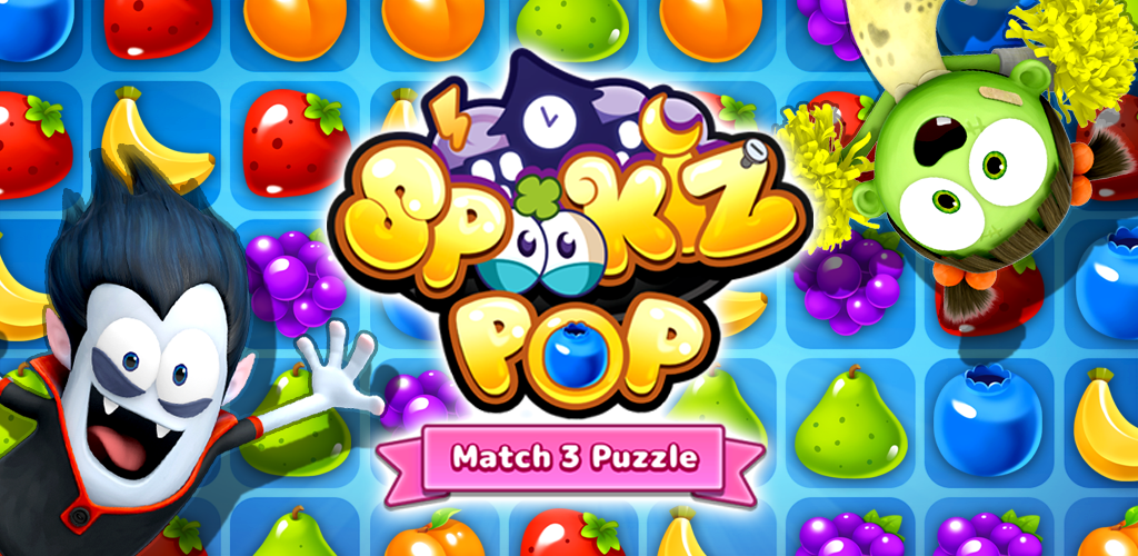 Banner of SPOOKIZ POP - Mencocokkan 3 Puzzle 1.3.1