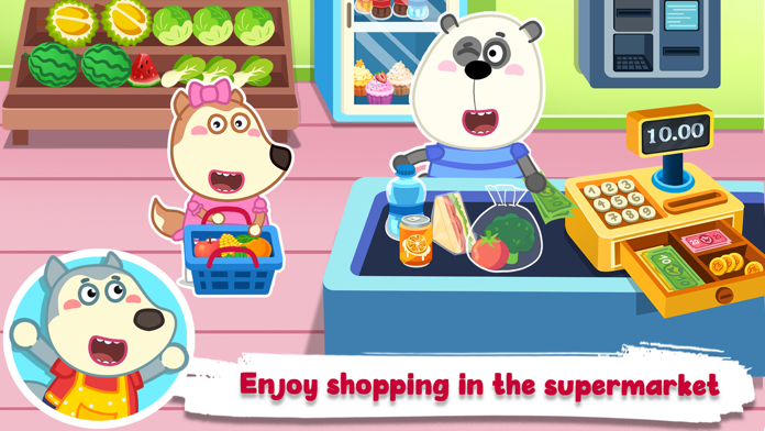 Wolfoo's City: Shopping Mall android iOS apk download for free-TapTap