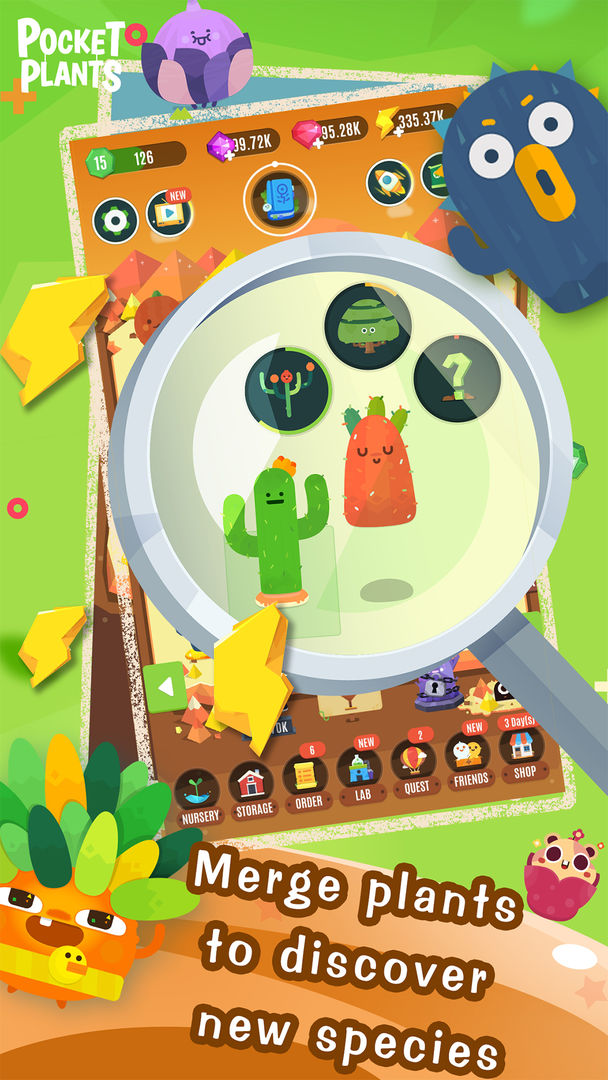 Pocket Plants - Idle Garden, Grow Plant Games screenshot game