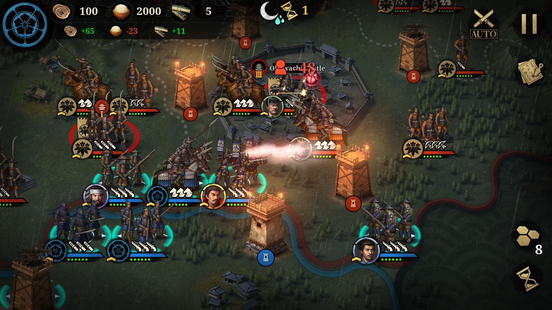 Great Conqueror 2: Shogun Game Screenshot