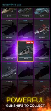 Gunship Wars Helicopter Battle ゲームのスクリーンショット