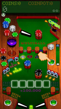 Pinball Poker Game Screenshot