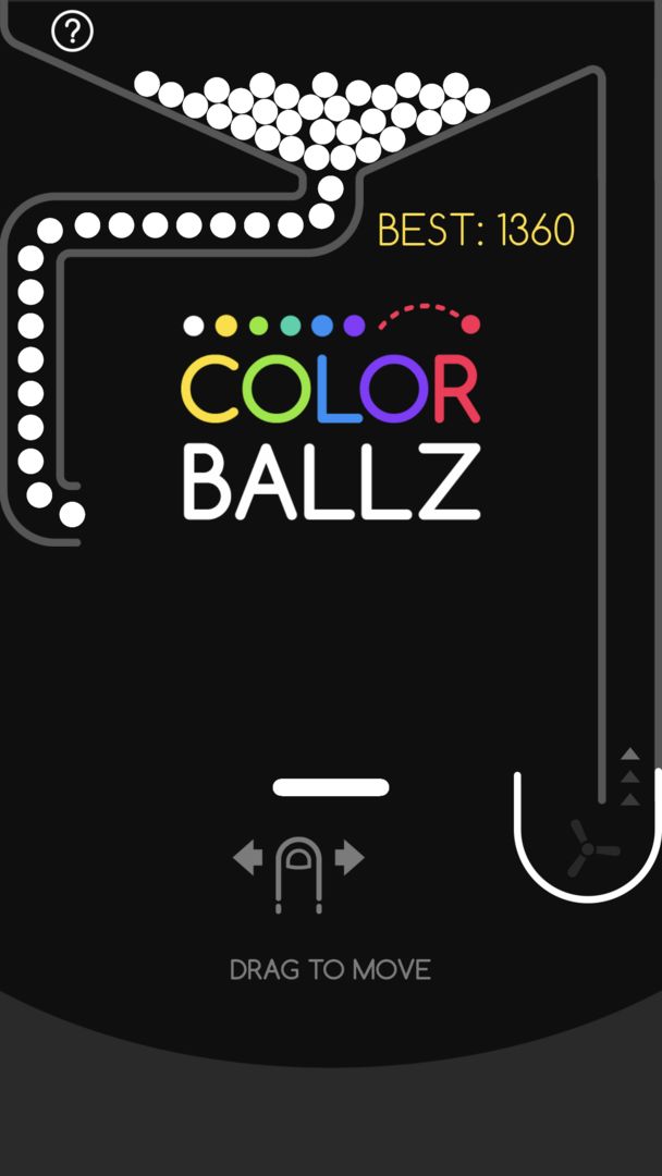 Screenshot of Color Ballz