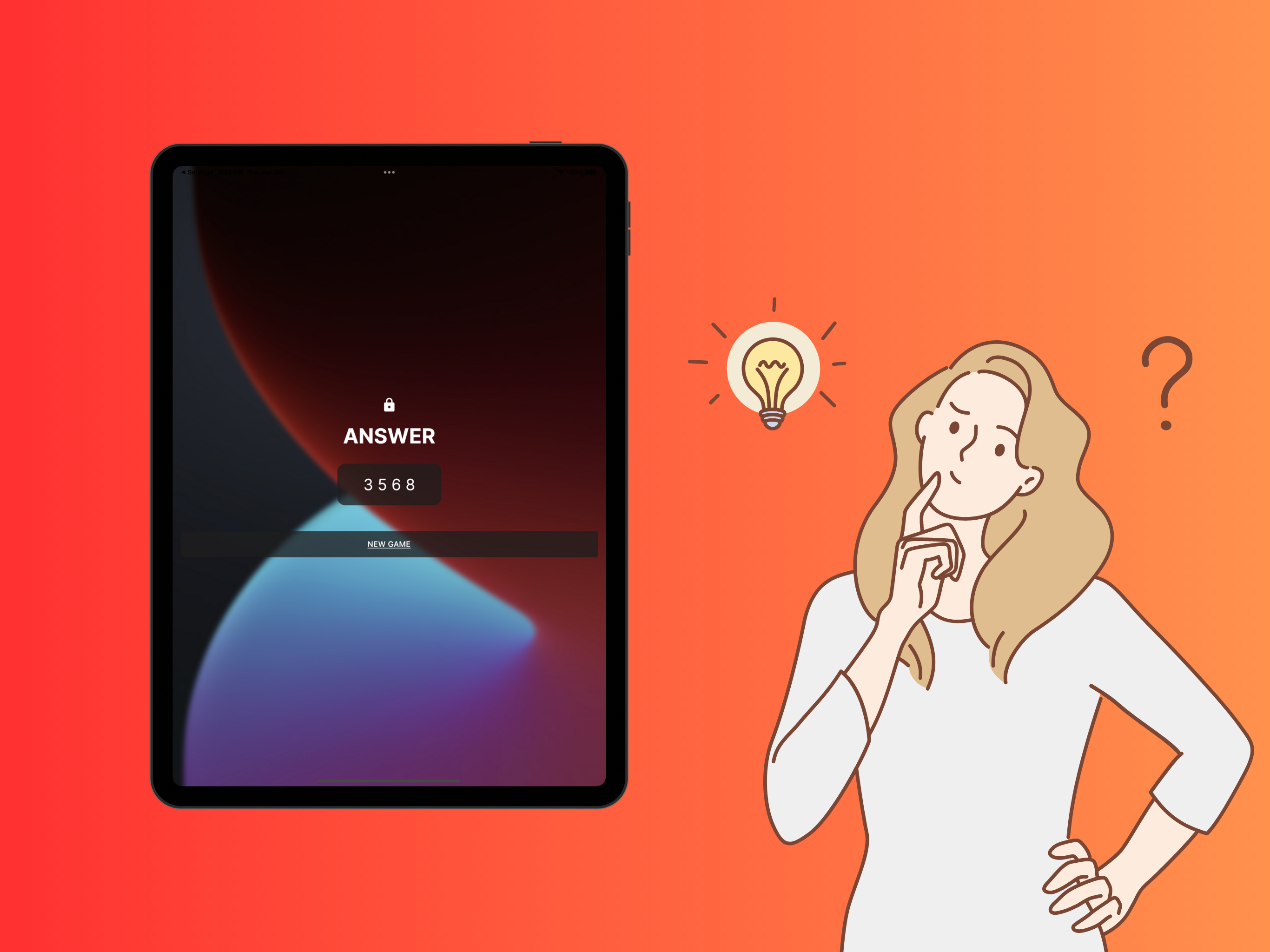 Screenshot of Passcode Hacking Game : Hacker