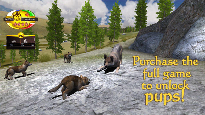 WolfQuest Game Screenshot