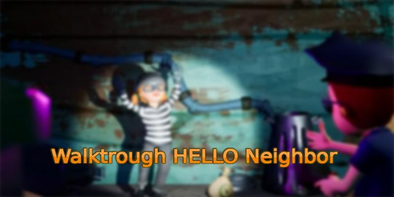 Walkthrough scary neighbor 2019 alpha series 게임 스크린 샷