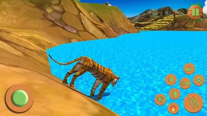 Lion Games Animal Simulator 3D Game Screenshot