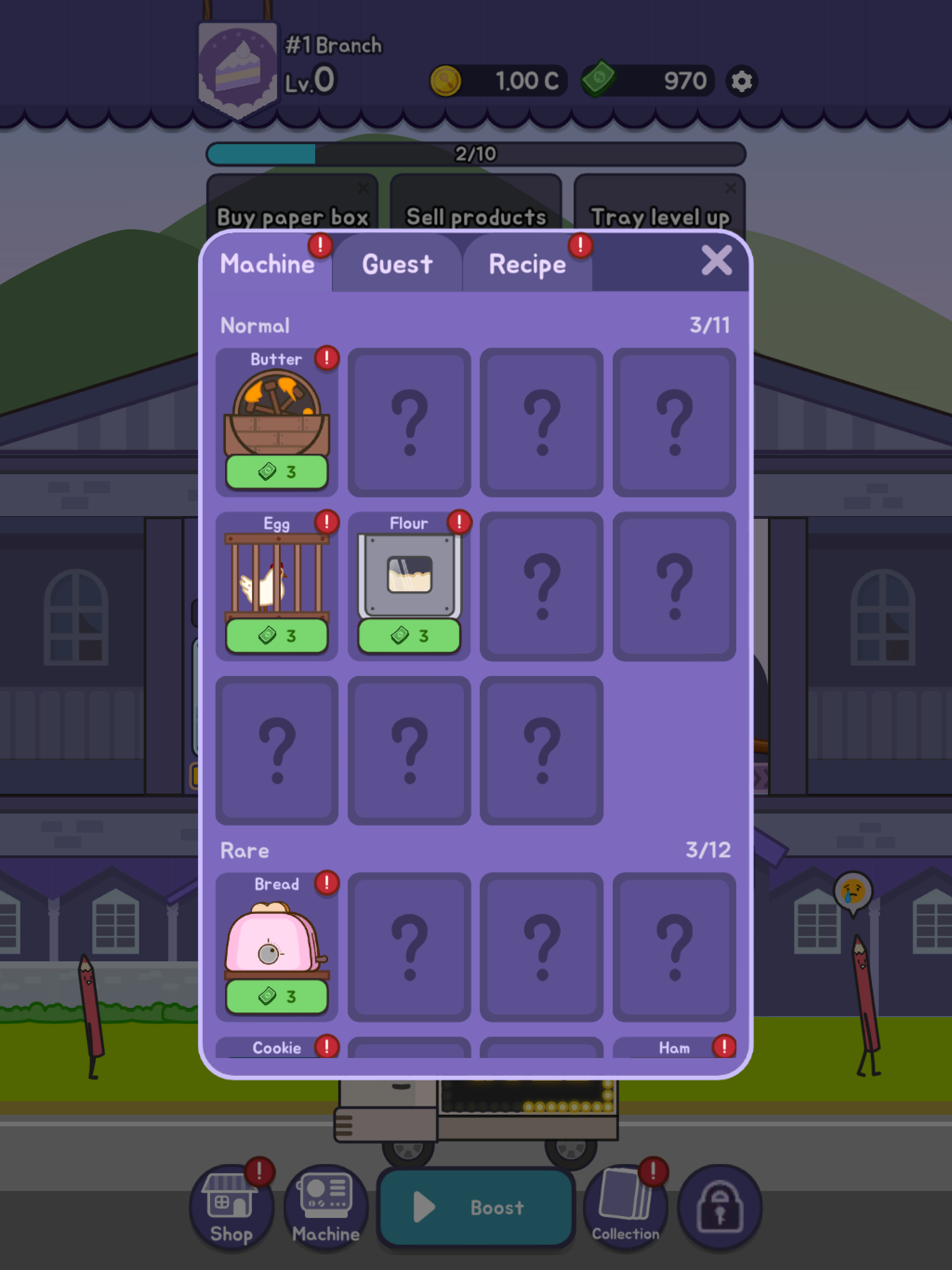 Idle Dessert Tycoon Game Screenshot