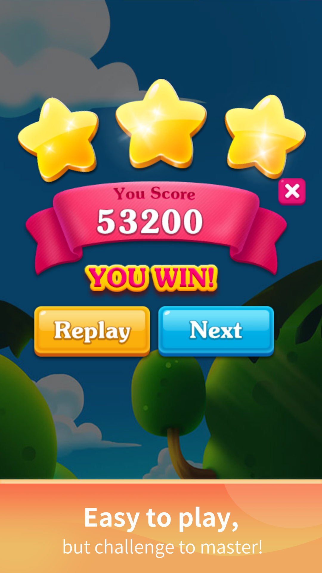 Fresh Candy Match - Well Designed Puzzle Game Screenshot