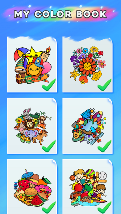 ASMR Color Book - Drawing Art Game Screenshot