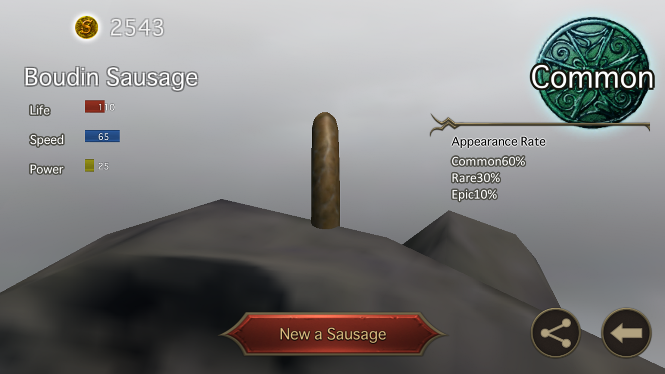 Sausage Legend - Online multip Game Screenshot