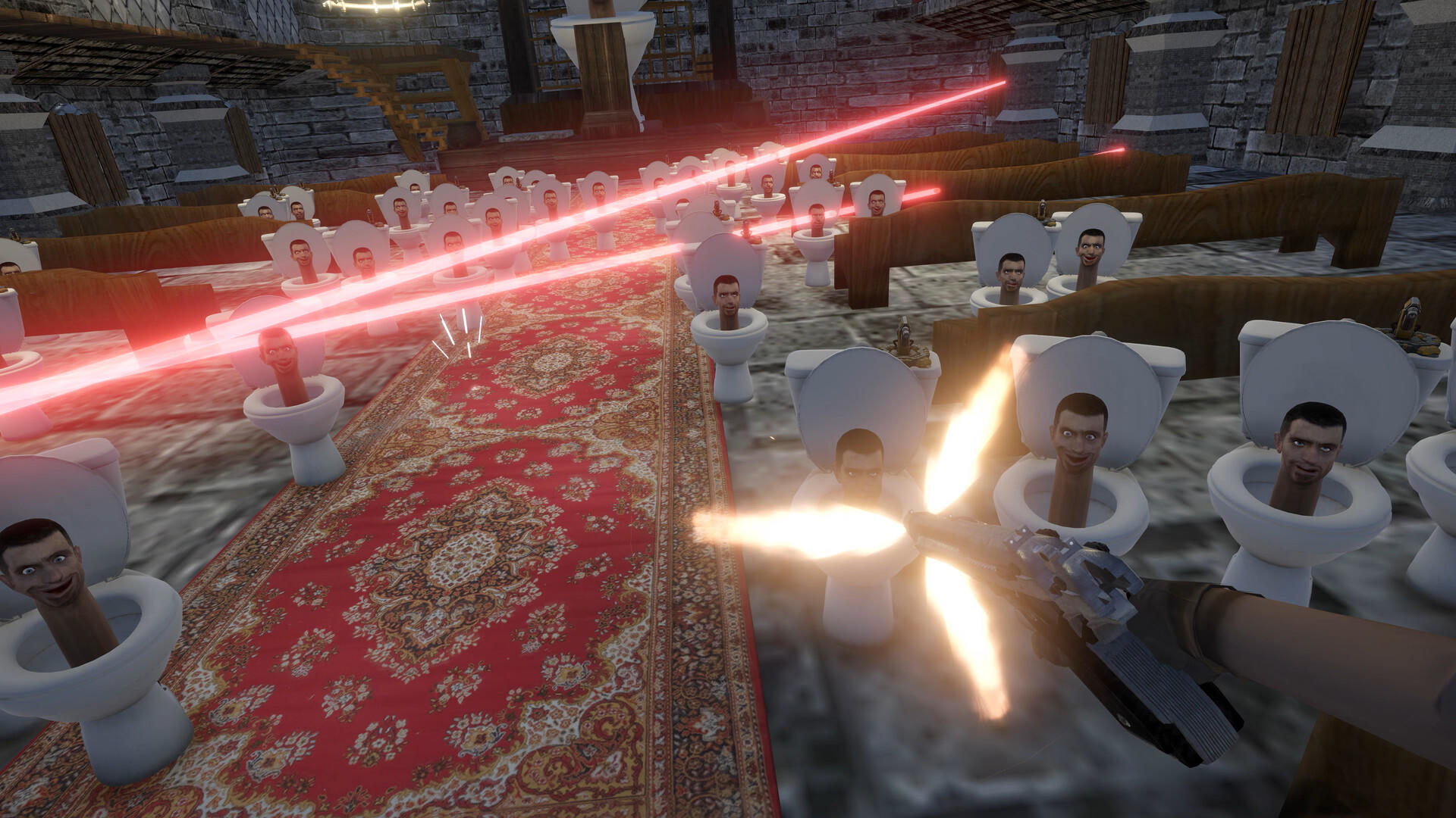 Screenshot 3 of Skibidi Toilet Hero 