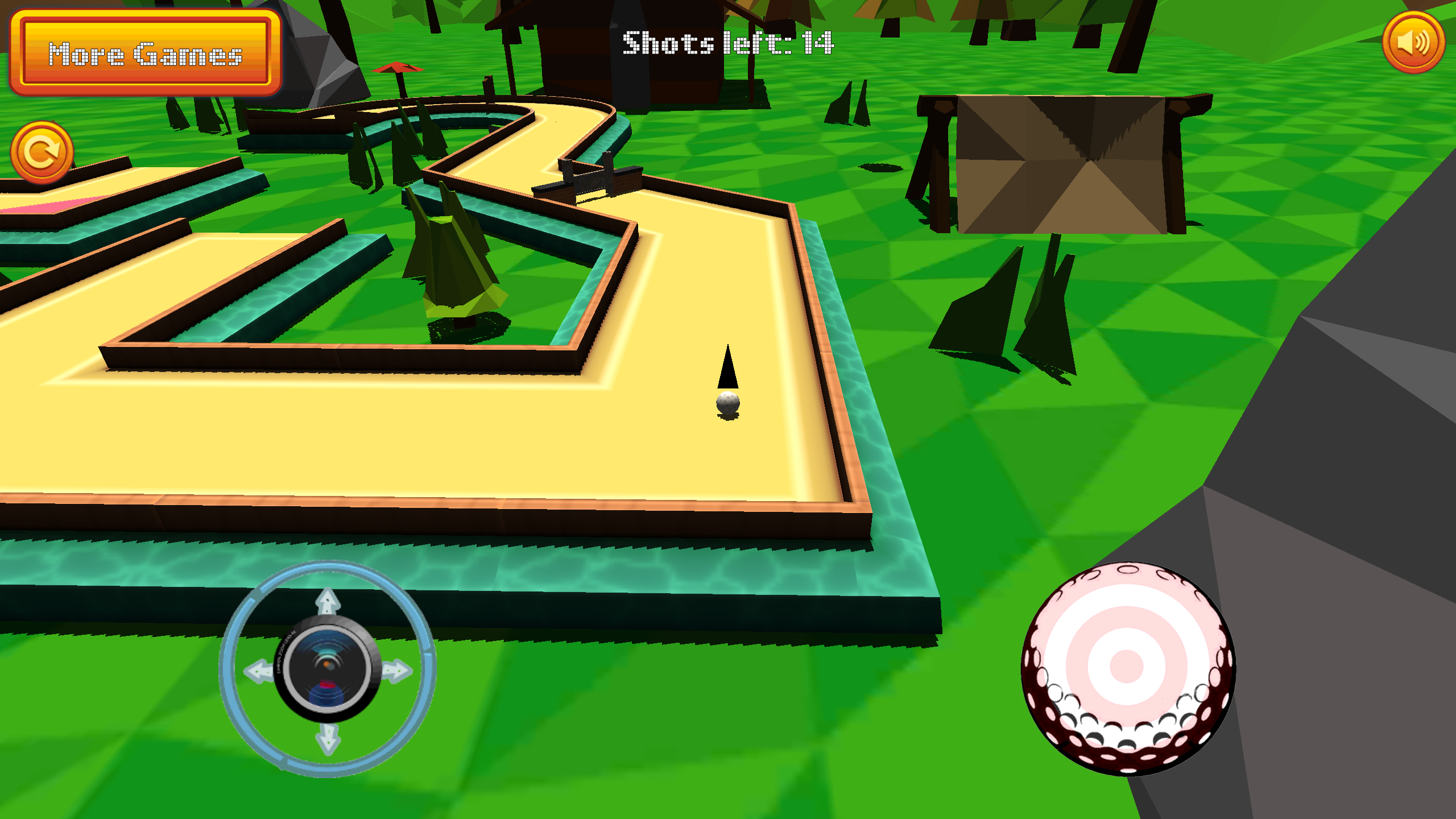 Mini Golf: Retro 2 ภาพหน้าจอเกม