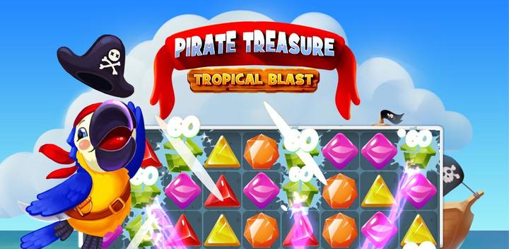 Banner of Pirate Treasure Tropical Blast 