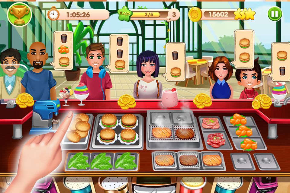 Screenshot of Cooking Talent - Restaurant fever