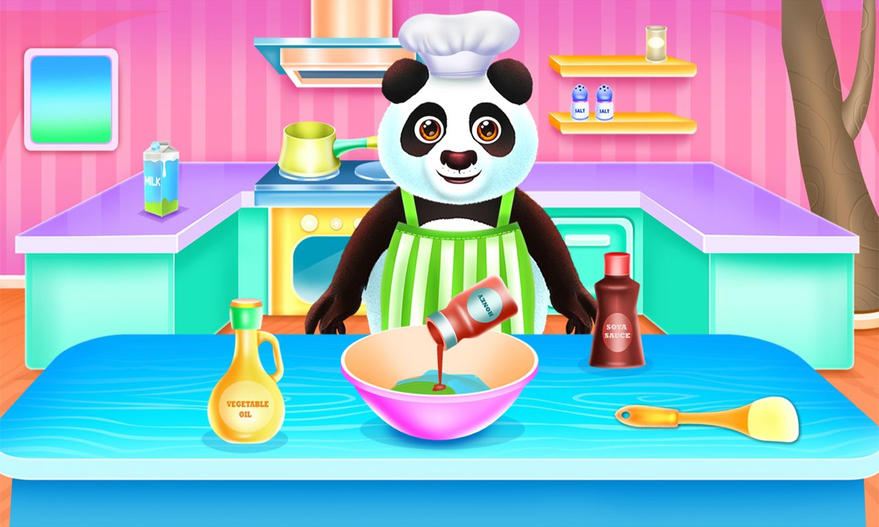 Virtual Pet Panda Caring Game ภาพหน้าจอเกม
