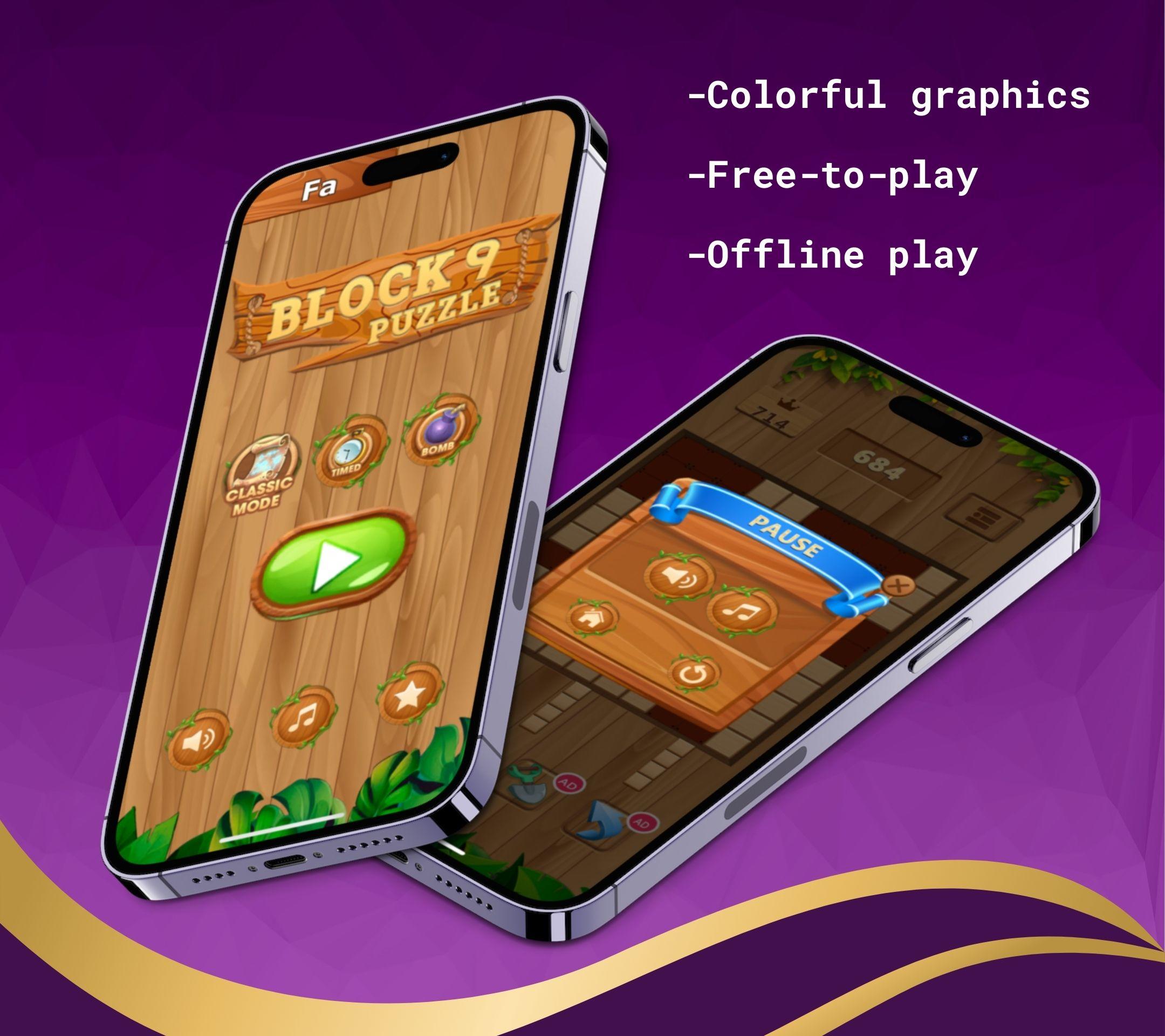 Block 9 Puzzle Nox Puzzle Joy ภาพหน้าจอเกม
