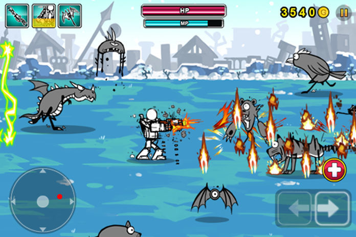 Cartoon Wars: Gunner screenshot game