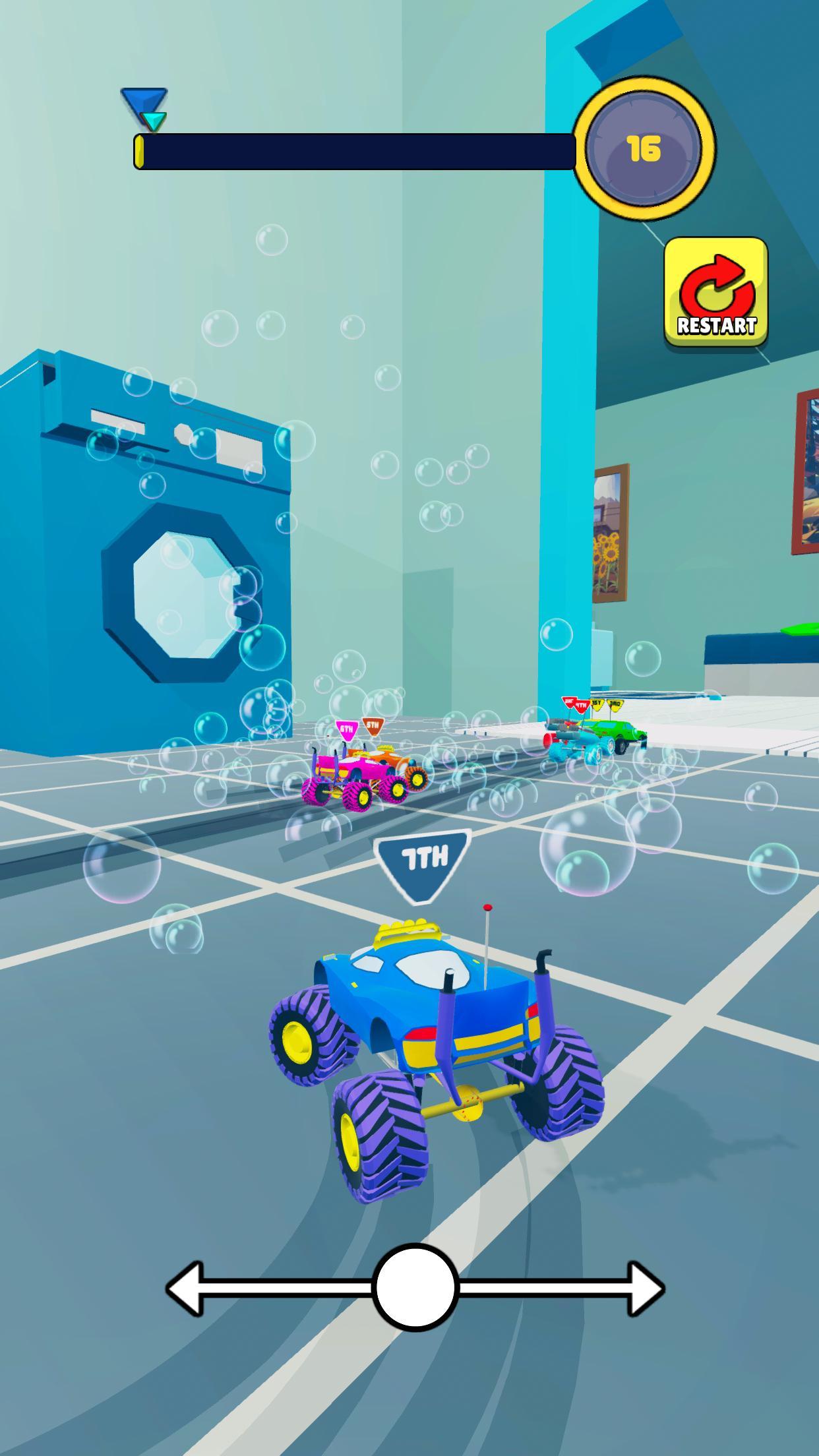 Tiny Race 3D Game Screenshot