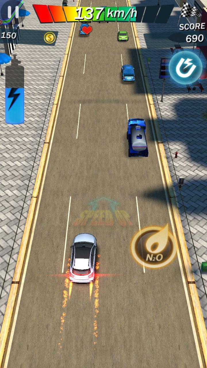Crazy Road Racing screenshot game