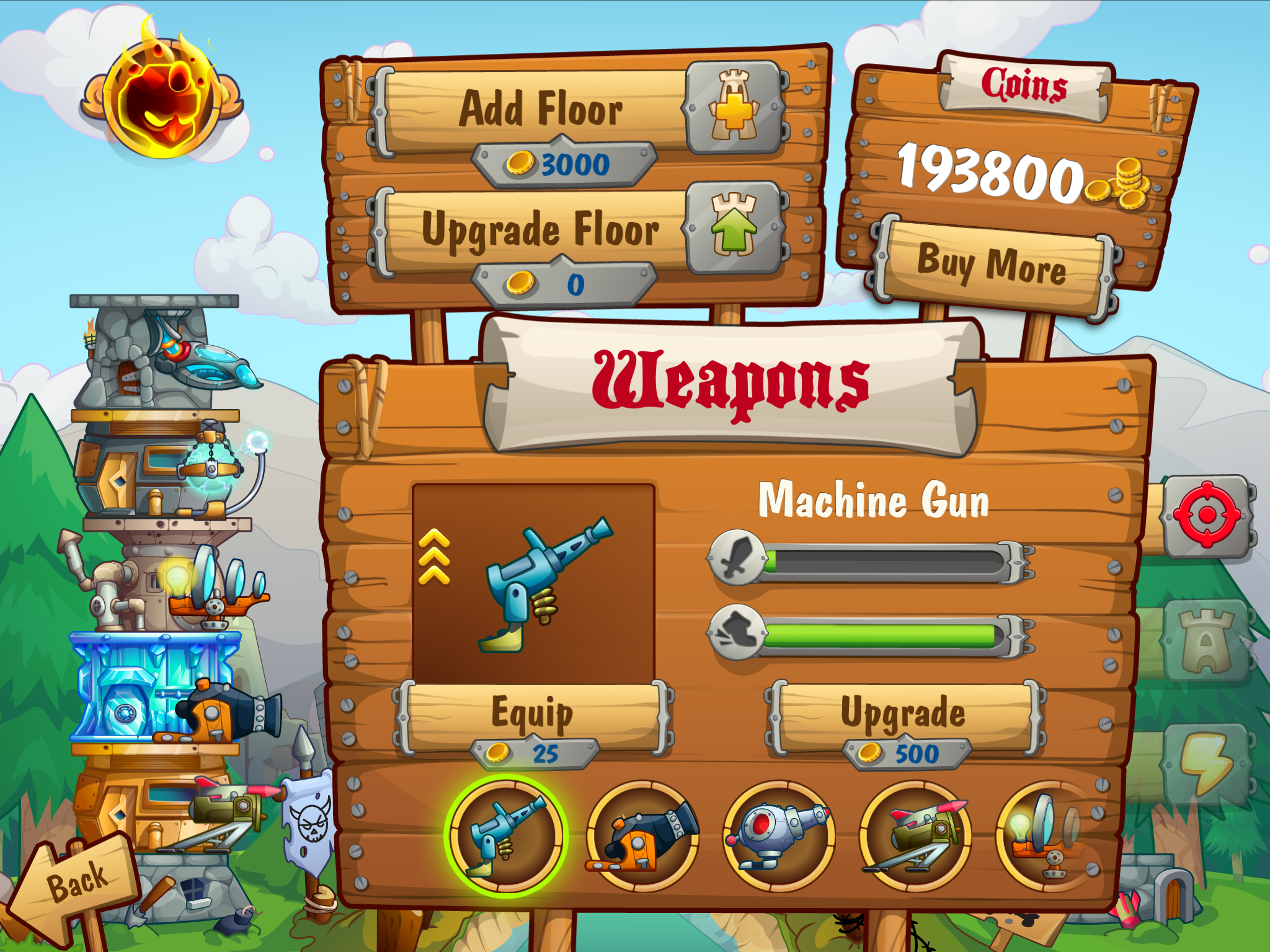 Tower Crush - Defense TD Free  Game Screenshot