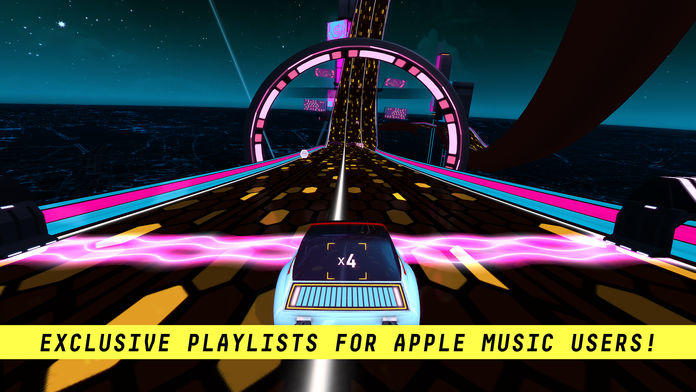 Riff Racer: Race Your Music ゲームのスクリーンショット