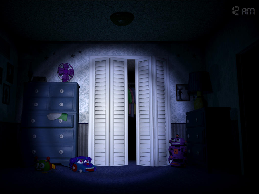 Cuplikan Layar Game Five Nights at Freddy's 4