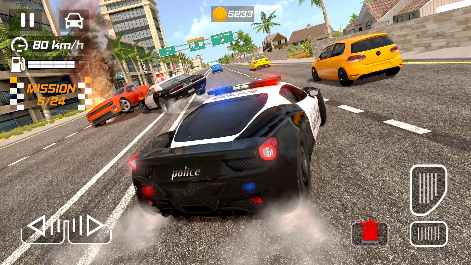 Police Drift Car Driving Game Screenshot