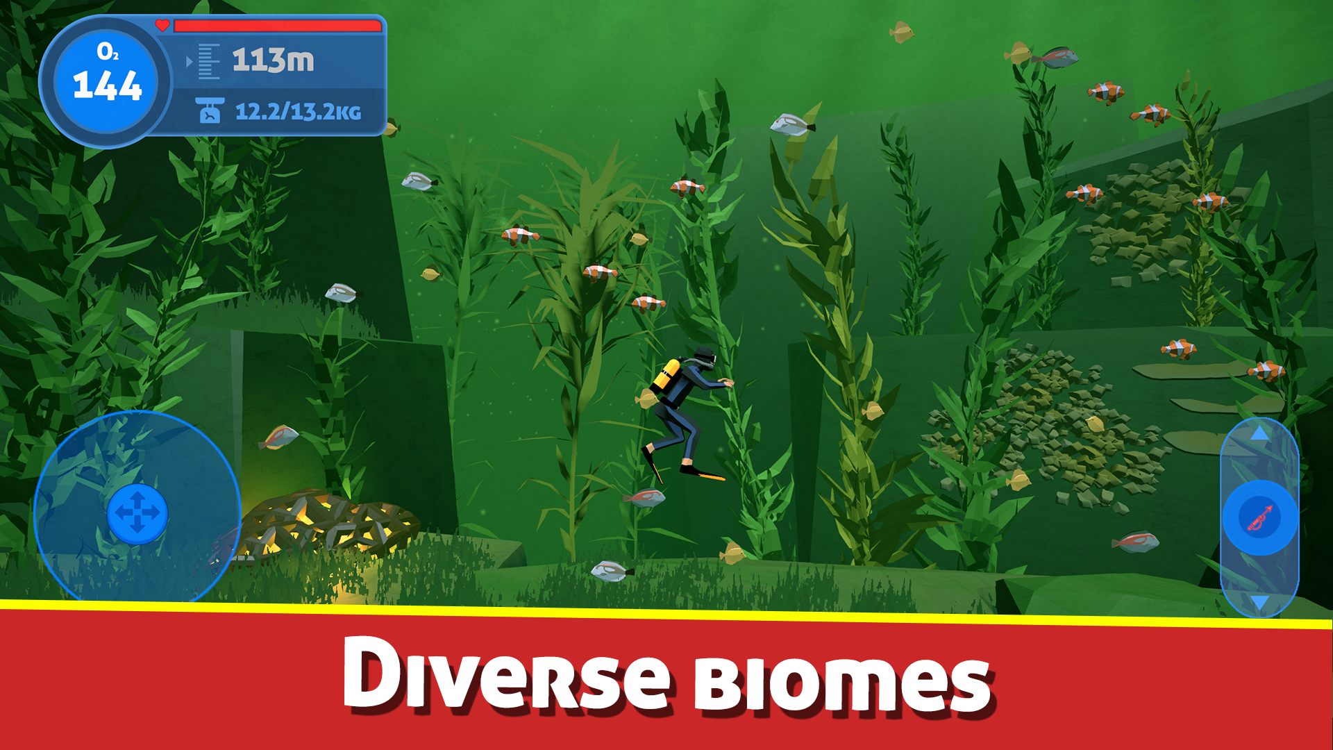 Ocean planet: Diving games screenshot game