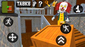 Clown Neighbor Escape Game Screenshot