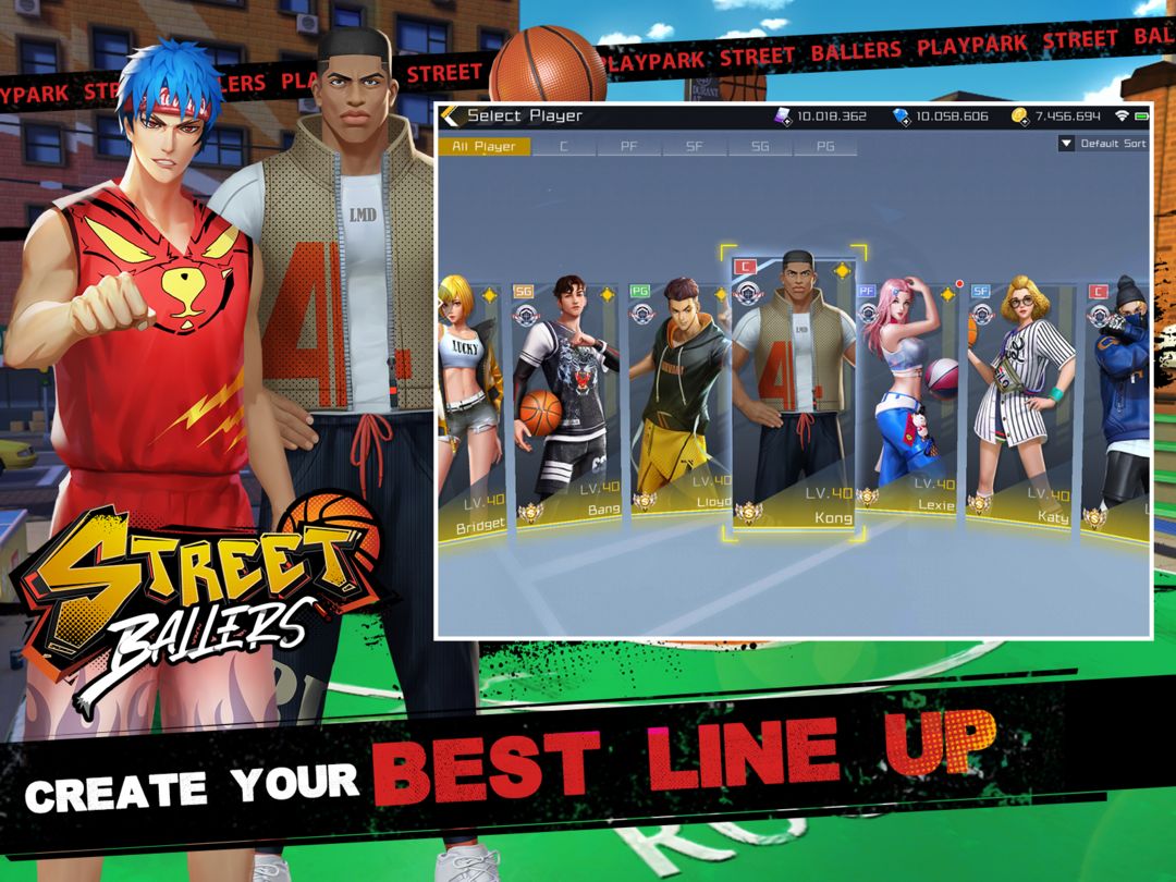 Screenshot of StreetBallers Playpark