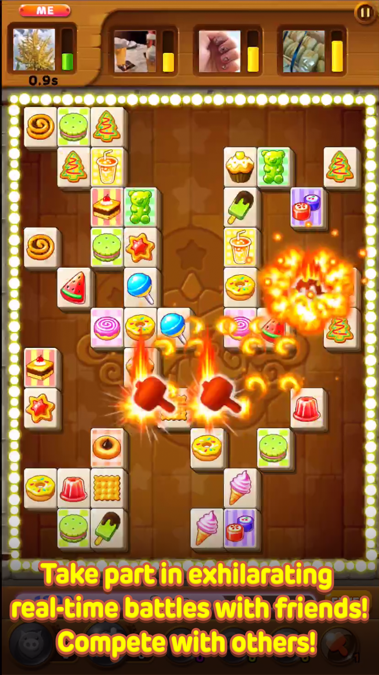 LINE Puzzle TanTan Game Screenshot