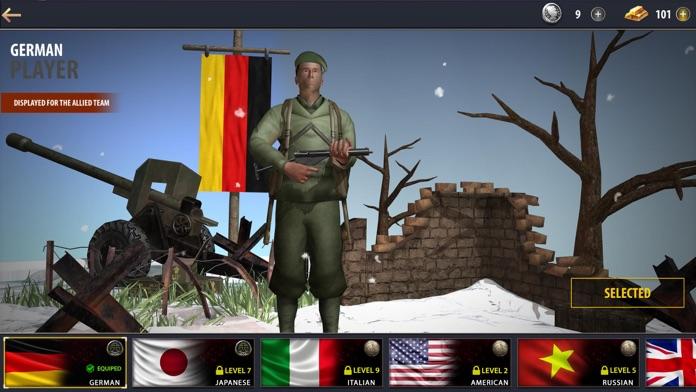 WW2 Black Ops, Warzone Loadout Game Screenshot