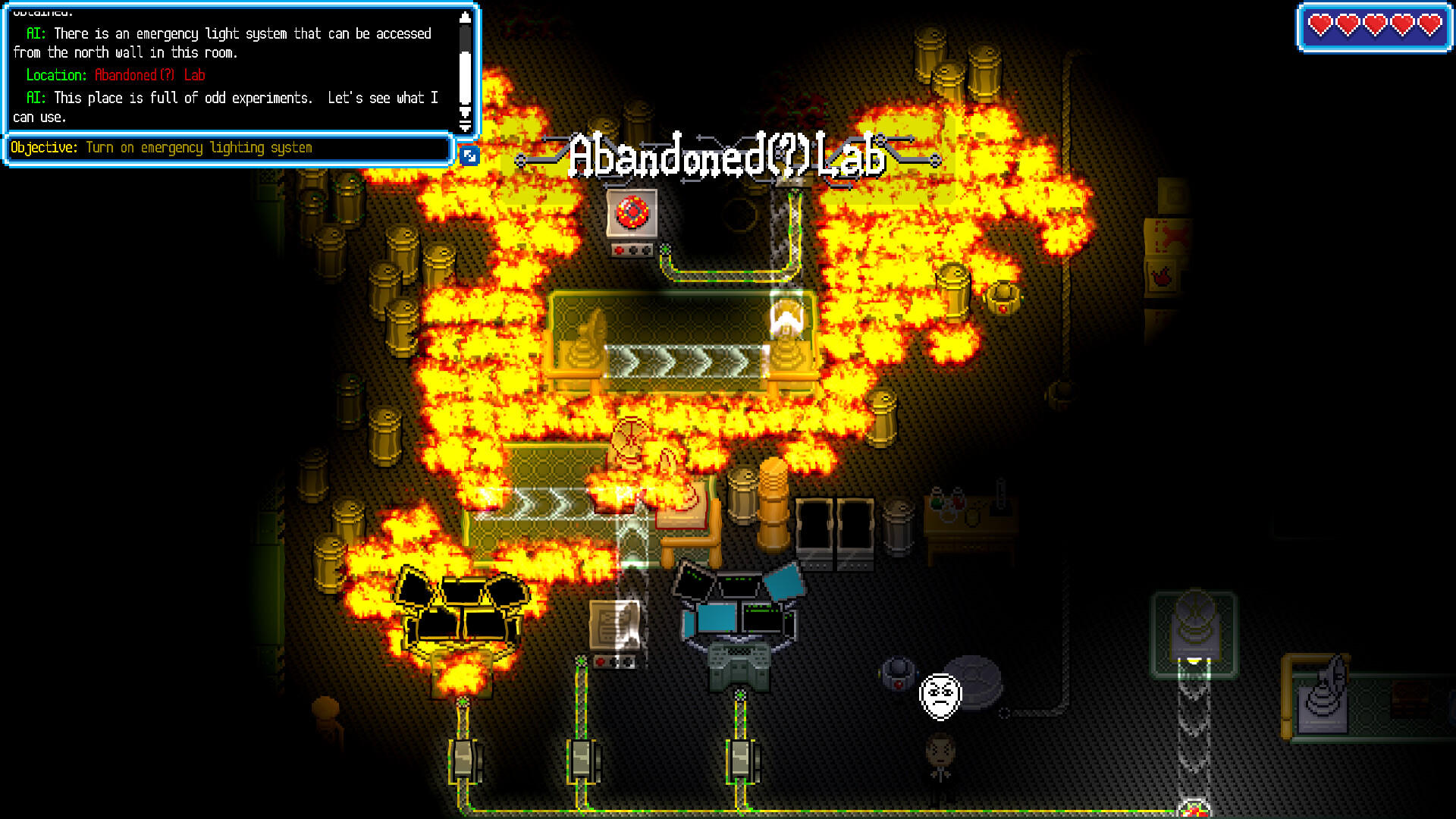 Crossed Wires Game Screenshot