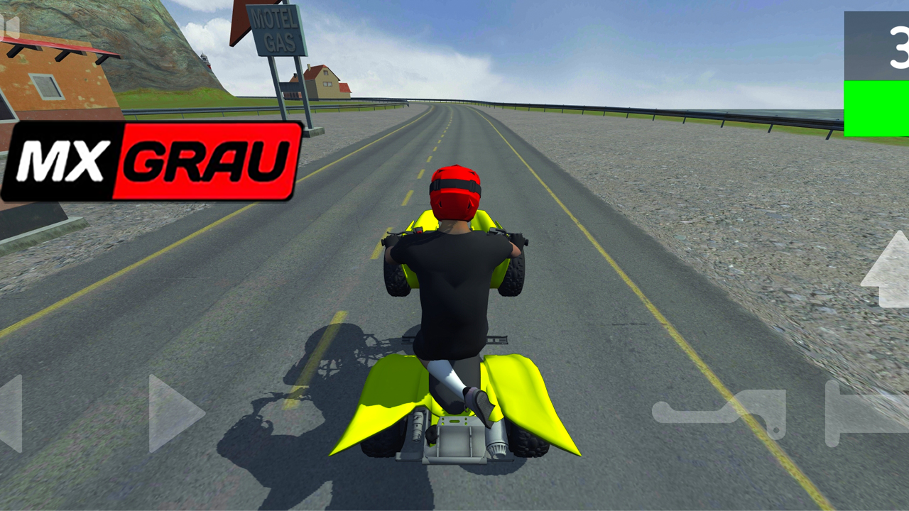 Screenshot of Race MX Riders Grau