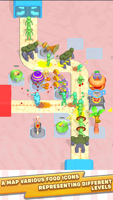 Food TD Game Screenshot