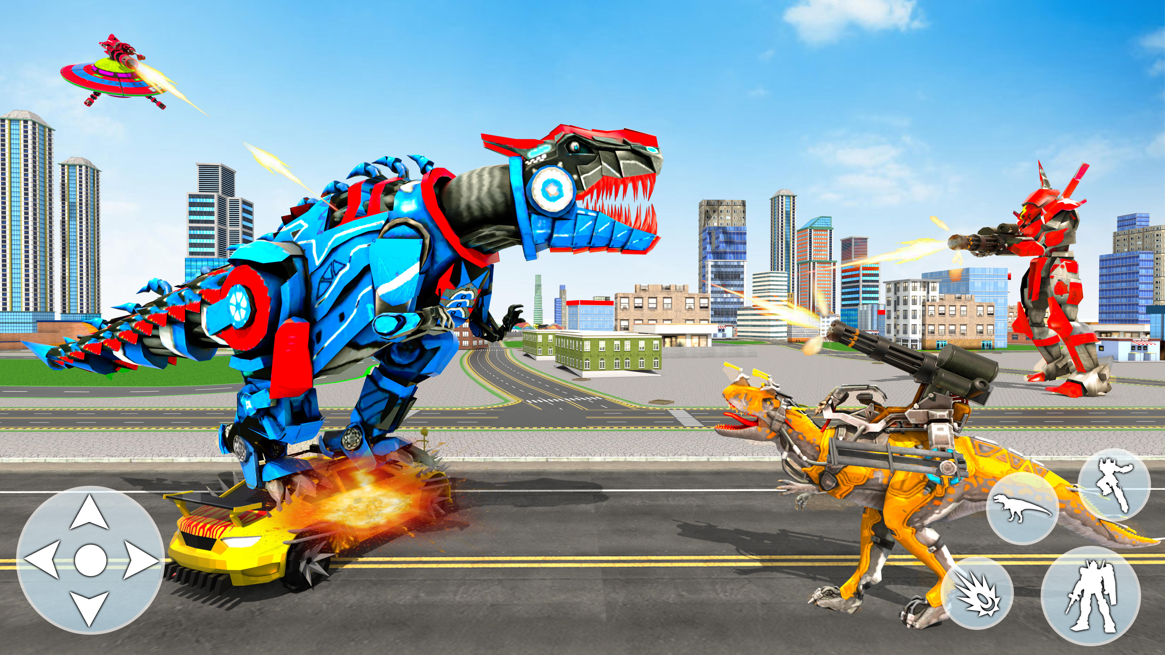 Car War Robots Game ゲームのスクリーンショット