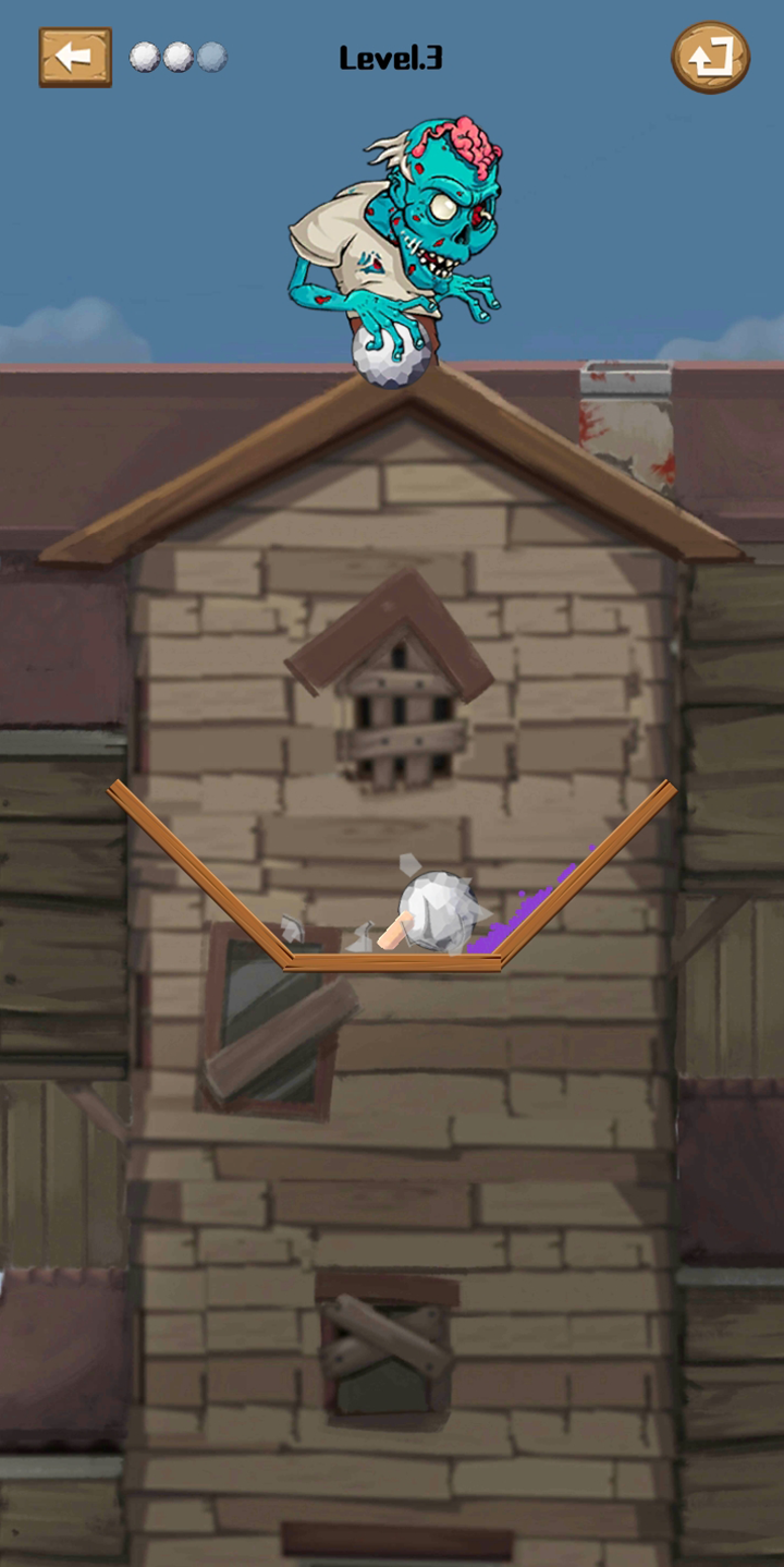 Destroy Magic Bottle Game Screenshot