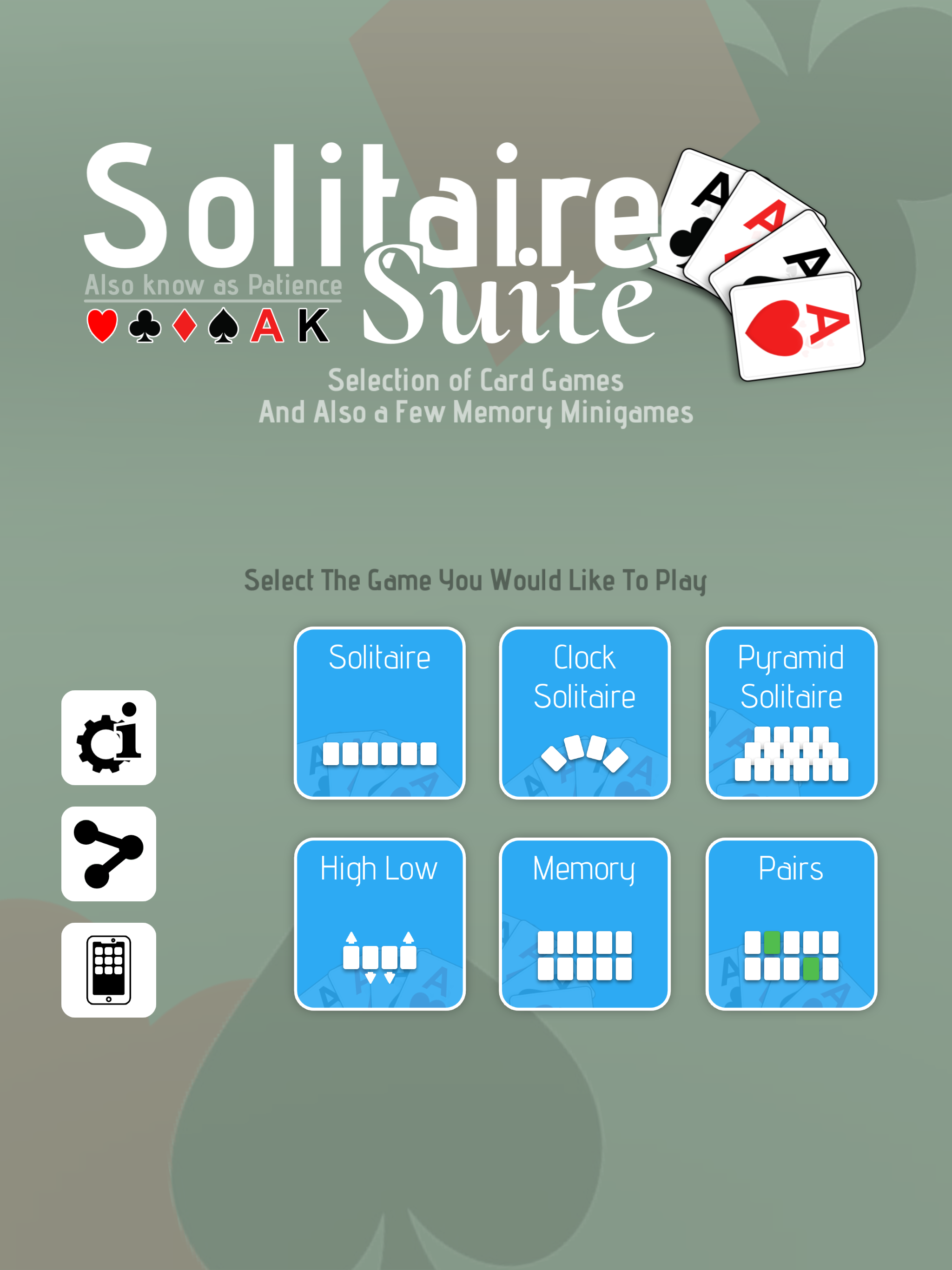 Screenshot of Solitaire Suite