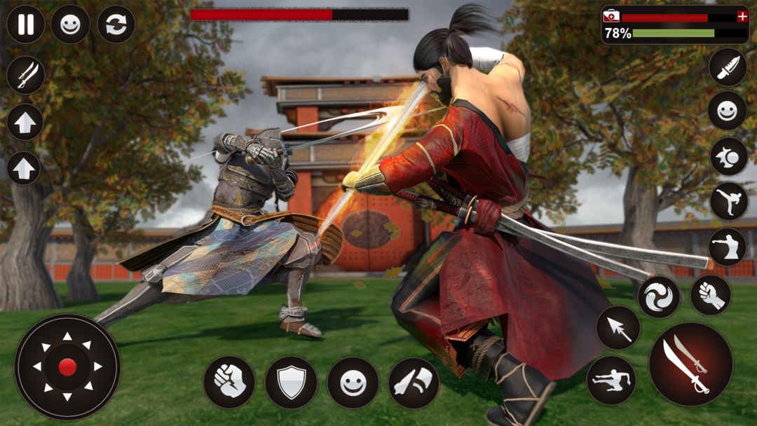 Screenshot of Sword Fighting - Samurai Games