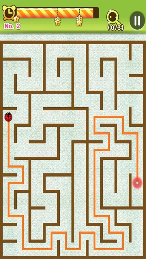 Cuplikan Layar Game Maze King
