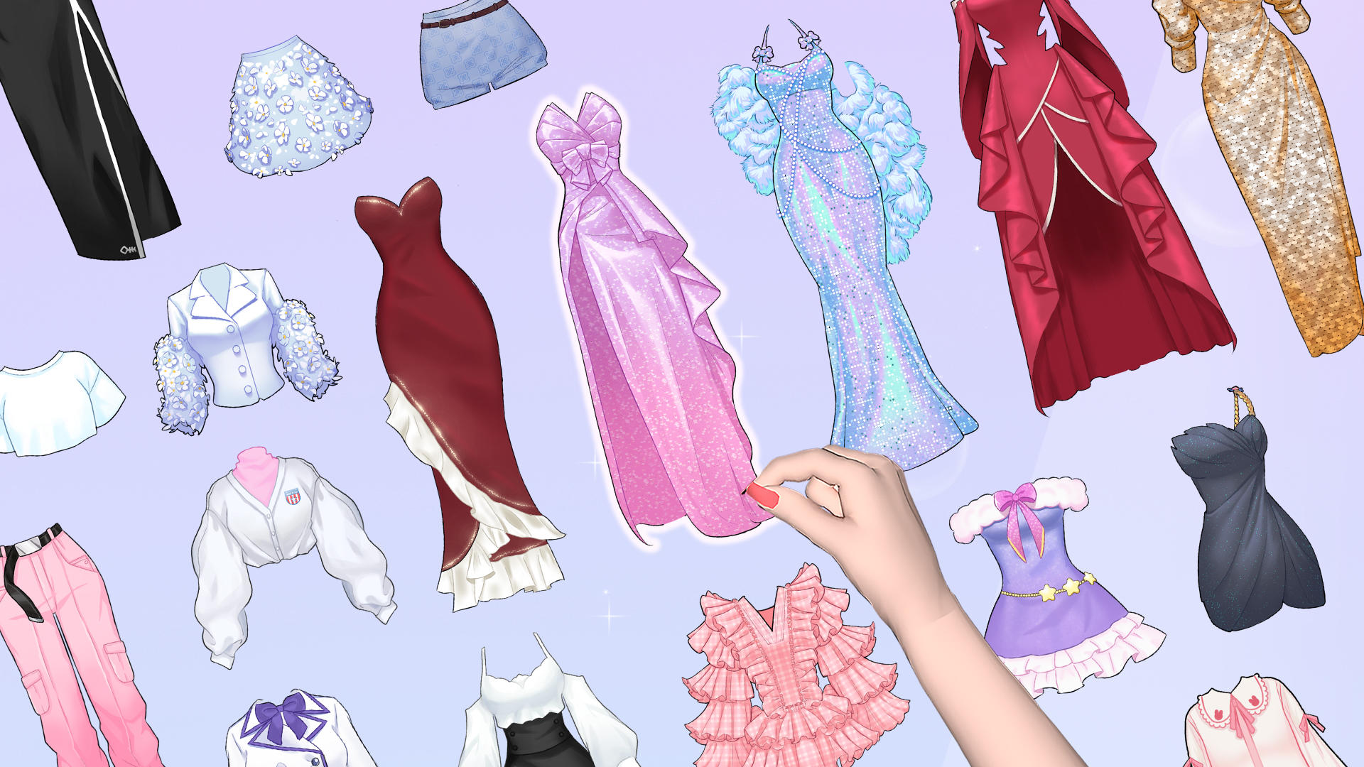 DIY Paper Doll: Dream House Game Screenshot