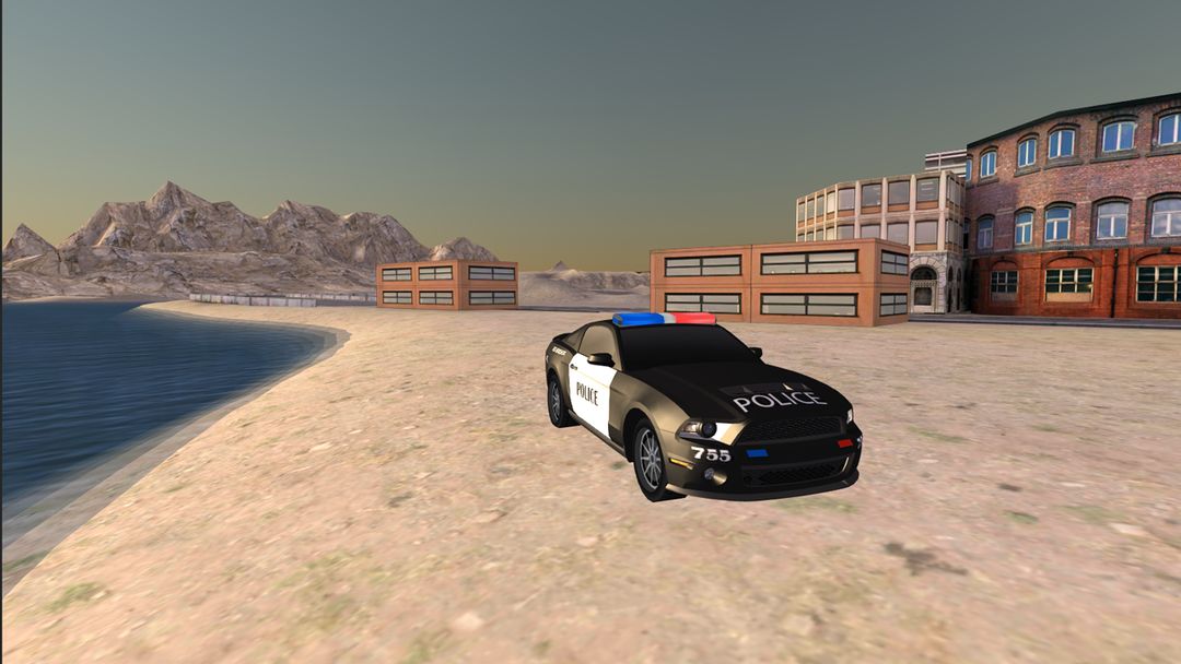 Screenshot of Police Car Driving