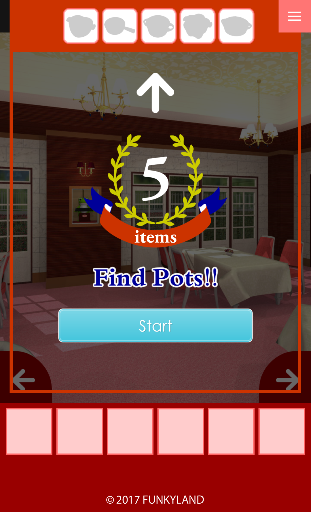 Escape a French Restaurant Game Screenshot